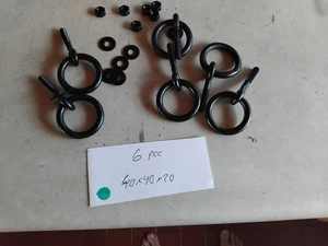 vintage metal cabinet knob handle-  40x40x20 mm   lot of   6 - Bild 1 von 5