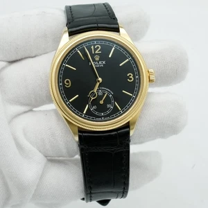 Rolex 1908 52508 Black Dial Unisex Uhr Box & Papiere 2024 - Bild 1 von 9