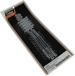 COLONY Primary Cover Hardware Set - Allen Poliert Motorrad Strasse 2402-18-P - Bild 1 von 3