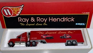 Ray & Roy Hendrick Modified Semi Truck ERTL 1 Of 2500 Diecast 1/24 Red #11 1993 - Picture 1 of 11