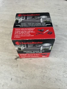 Clips ocultos universales para cubierta FastenMaster 50 pies cuadrados porche Fiberon Trex compatibles - Imagen 1 de 8