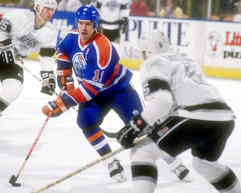 1989 Edmonton Oilers MARK MESSIER 8x10 Photo NHL Hockey Print Poster Cover