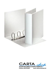 Raccoglitore A4 Ppersonalizzabile 4 Anelli da 5 cm. Bianco - Bild 1 von 1