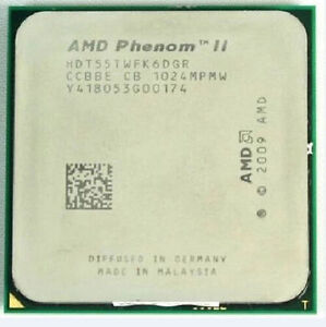 AMD Phenom II X6 1055T 2.8 GHz Six Core (HDT55TWFK6DGR) Processor 95W