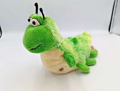 HM434 Ganz Webkinz Caterpillar Plush Stuffed Animal Toy - No Code green  worm - Image 1 of 4