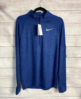 Camisa de manga larga Nike para hombre talla XL Running Element 2.0 1/2 cremallera AH8973-451 Foto 1 de 4