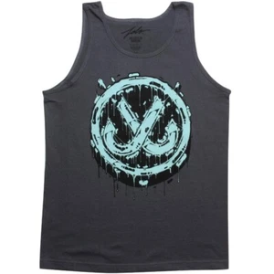 $28.00 JSLV Trav Hooks Tank Top (charcoal) MTT8007CHAR - Picture 1 of 5