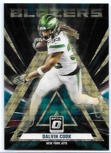 Blazer Panini Donruss Optic Dalvin Cook 2023 vinilo dorado Prizm 1/1 Jets - Imagen 1 de 2
