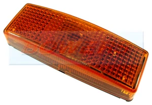 HELLA BURSTNER VENTANA CARAVAN AMBER REFLECTIVE SIDE MARKER POSITION LIGHT LAMP - Picture 1 of 2