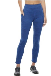 new! xersion quick-dri full length fleece lined leggings black size XXL Warm! - Picture 1 of 6