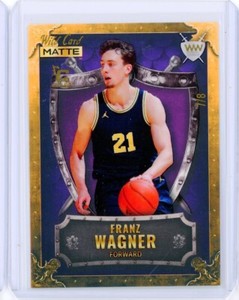 2022-23 Wild Card Matte FRANZ WAGNER Magic Blue Weekend Warrior RC Rookie 7/8