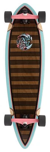 Santa Cruz Wave Dot Splice 9.20in x 33in Pintail Cruiser Skateboard - Picture 1 of 4
