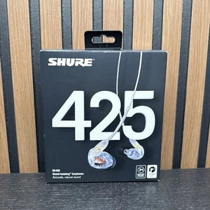 Shure SE425-CL Auricolari con cavo isolante acustico naturale 3,5 mm trasparente - Foto 1 di 5