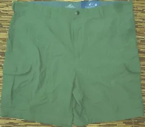 CROFT & BARROW MEN'S LITE COOL NYLON HIKING SIX POCKET CARGO SHORTS LIST $46 - Picture 1 of 4