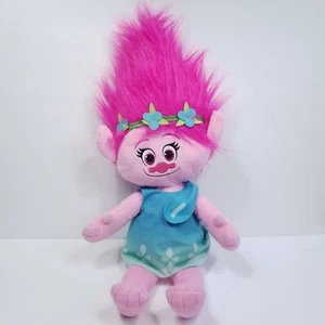 Princess Poppy Trolls Movie Cuddle Pillow Doll Dreamworks Large 22" Soft Pink - Picture 1 of 6