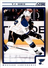 2012-13 Score Gold Rush T.J. Oshie #407