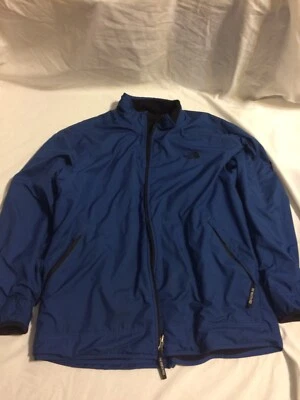 Chaqueta reversible de vellón de nailon North Face vintage de los 90’s para hombre talla pequeña usada en excelente estado Foto 1 de 4