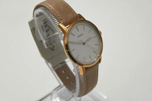 Fossil Neely Sand Leather RG SS White Dial ES4185 Watch - Picture 1 of 4