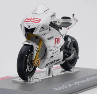 para IXO para Moto para GP 2009 para Yamaha para camioneta YZR M1 99# 1/18 preconstruida Foto 1 de 4