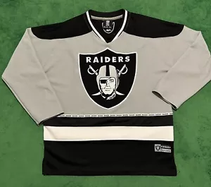 Las Vegas Raiders Mens Pullover Hockey NFL Jersey Size Medium M Oakland - Picture 1 of 8