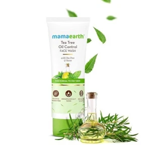 Mamaearth Tea Tree Oil Control Face Wash | Controls Acne & Pimples | 100 ML - Picture 1 of 5