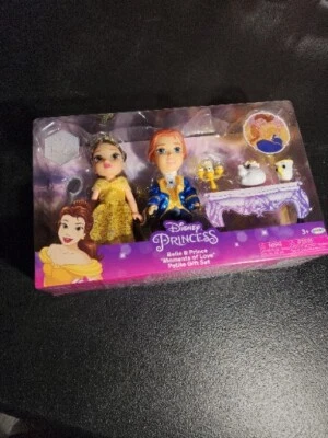 Princesa Disney ☆BELLE & PRINCE: MOMENTOS DE AMOR☆ 6" Juego de muñecas pequeñas (2023) Foto 1 de 2