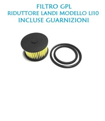 FILTRO GPL LI10 ELETTROVALVOLA LANDI RENZO RIDUTTORE LI10 TYPE LSE98 LI10 GAS - Immagine 1 di 4