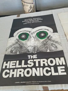 The Hellstrom Chronicle 1971 Sci-Fi Art Rare Original UK Film Poster 41 x 27" . - Picture 1 of 5