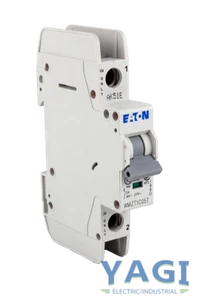 Eaton WMZT1C05T Breaker 5A 277V 1-Pole 10kA Type C DIN Rail Trip Indicator - Imagen 1 de 1