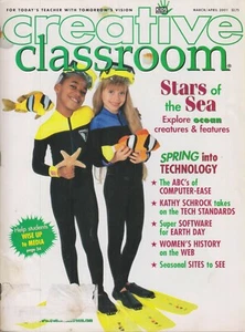 Creative Classroom March April 2001 Stars of the Sea, Spring Into Technology, AB - Imagen 1 de 2