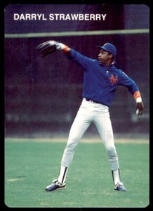 1986 Scott Cunningham Promo Darryl Strawberry D Baseball Cards