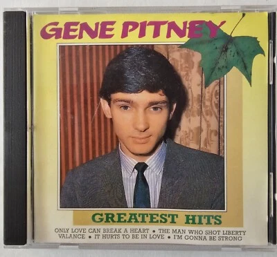 Greatest Hits by Gene Pitney CD Apr-1991 Evergreen Music Recordings Pop Classics - Image 1 of 3