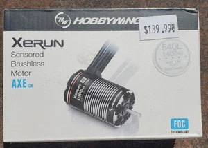 Hobbywing 30401253 Xerun AXE540L R2 1400KV-FOC Sensored Brushless Motor - Picture 1 of 2