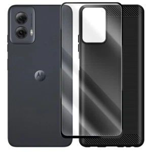 Displayschutzfolie Carbon Fiber Case f Motorola Moto G Power 5G 2024 XT2415-1 - Bild 1 von 2