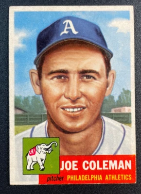 1953 Topps #12 Howie Judson EX. Cincinnati Reds - Image 1 of 2