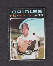 1971 Topps Baseball Card #170 Mike Cuellar Baltimore Orioles GOOD Vintage