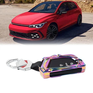 3Button Key Shell Cover Fob For VW Polo ID.3 Atlas For Seat Leon For Cupra Color - Picture 1 of 12
