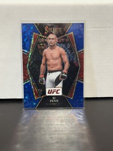 2022 Panini Select UFC BJ Penn Blue Disco /49