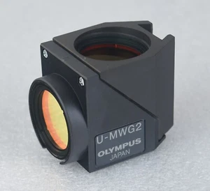 Olympus Microscope Fluorescence Filter Cube U-MWG2 Narrow Body for AX, BX2 & IX2 - Picture 1 of 7