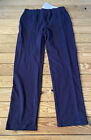 men with control NWT Men’s knit pull on straight leg pants size M navy Sf3