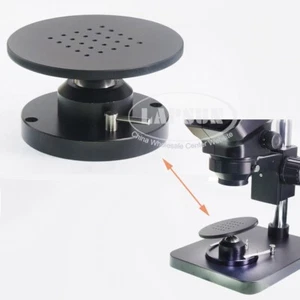 Mesa de escenario de trabajo inclinable totalmente metálica de 0-45 grados 95 mm para microscopio estéreo - Imagen 1 de 6