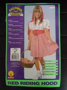 Pre-Owned Girls Red Riding Hood Used Child Costume Size: Sm 4/6 - Picture 1 of 2