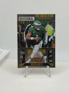 Jalen Hurts 2024 Panini Contenders Divisional Ticket SN 79 #/149 - Bild 1 von 2
