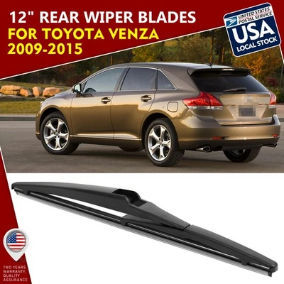 Rear Windshield Wiper 12'' Blade For Toyota Venza 2009 2010 2011 2012-2016 - Image 1 of 4