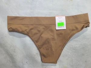 Women's Seamless Thong Auden Toffee Crunch Size XS - Picture 1 of 5
