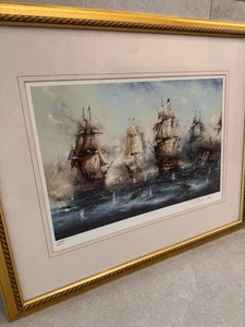 David Cartwright Batalla de Trafalgar Edición LTD 442/850 Royal Doulton Certificado de Autenticidad - Imagen 1 de 9