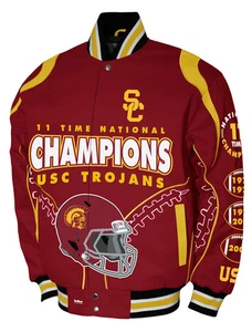 USC Trojans Franchise Club Commemorative Twill Jacket - Picture 1 of 3