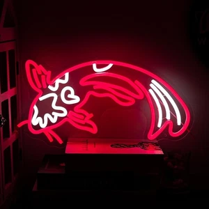Koi Fish Neon Sign for Wall Decor Koi Carp Neon Lights Japanese Fish Led Neon... - Bild 1 von 7