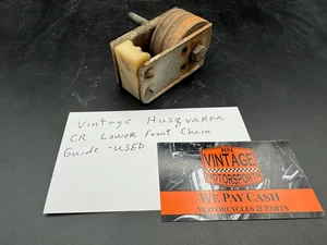 Vintage Husqvarna CR Lower Front Chain Guide - Used - Picture 1 of 6