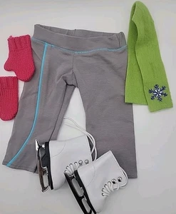 American Girl MIAS Trainingsoutfit Schlittschuhe Eislaufhandschuhe Handschuhe - Bild 1 von 3